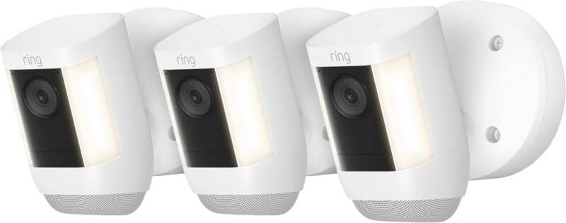 Ring Spotlight Cam Pro Wired Wit 3-pack