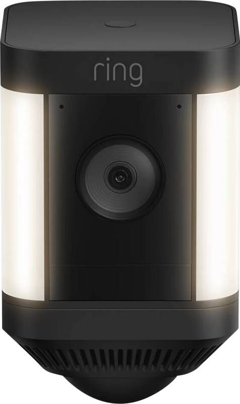 Ring Beveiligingscamera Spotlight Cam Plus Op Batterij 1080p Hd-video Zwart