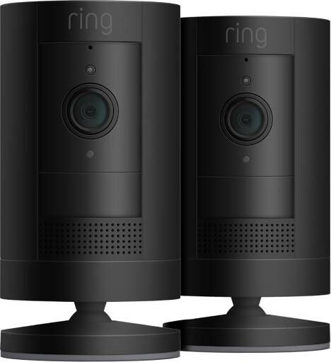 Ring Stick Up Cam Battery 2 pack IP-camera Zwart