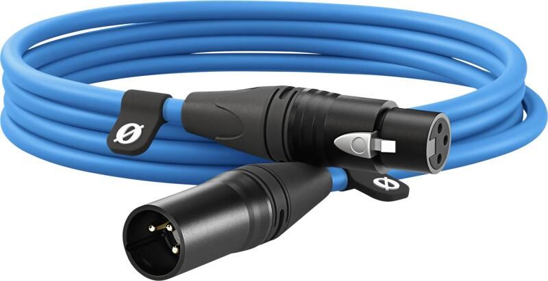 Rode Microphones Rode XLR3M Blauw