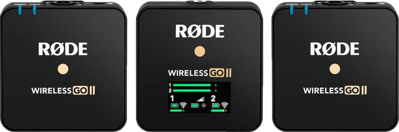 Rode Wireless GO II | Dasspeld microfoons | Video Microfoons | 0698813007110