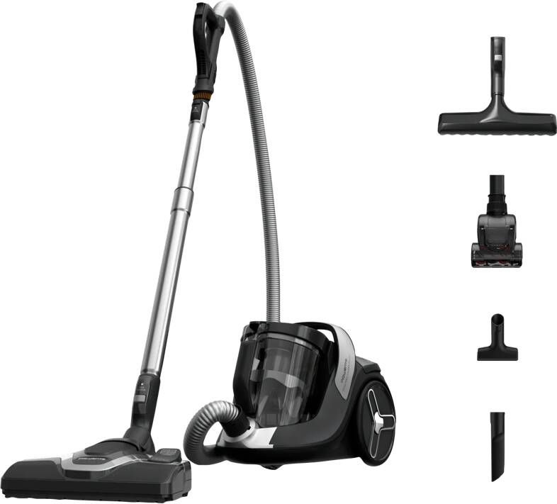 Rowenta Green Force RO7C66EA Stofzuiger zonder zak 2 5 L Stil Hoge filtratie Laag verbruik Made in France