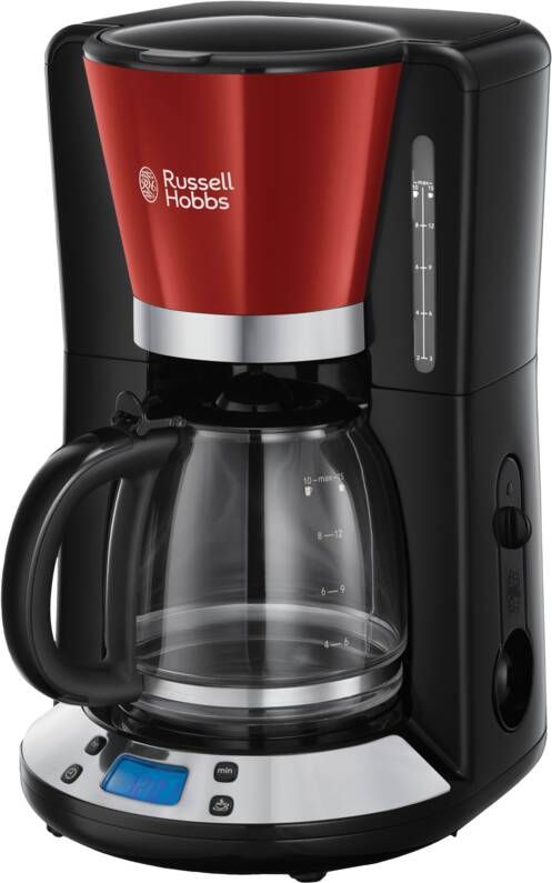 Russell Hobbs Colours Plus+ Flame Red 2403156 | Filterkoffiezetapparaten | Keuken&Koken Koffie&Ontbijt | 24031-56 - Foto 1