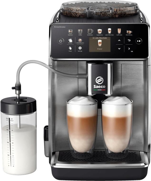 Saeco GranAroma SM6585 00 Volautomatisch espressoapparaat koffiezetapparaat Koffie 16 koffiespecialiteiten