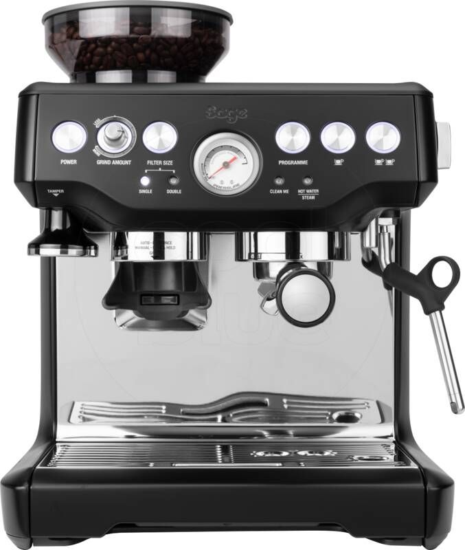 Sage The Barista Express Vrijstaand Volledig automatisch Espressomachine 2l Zwart Roestvrijstaal