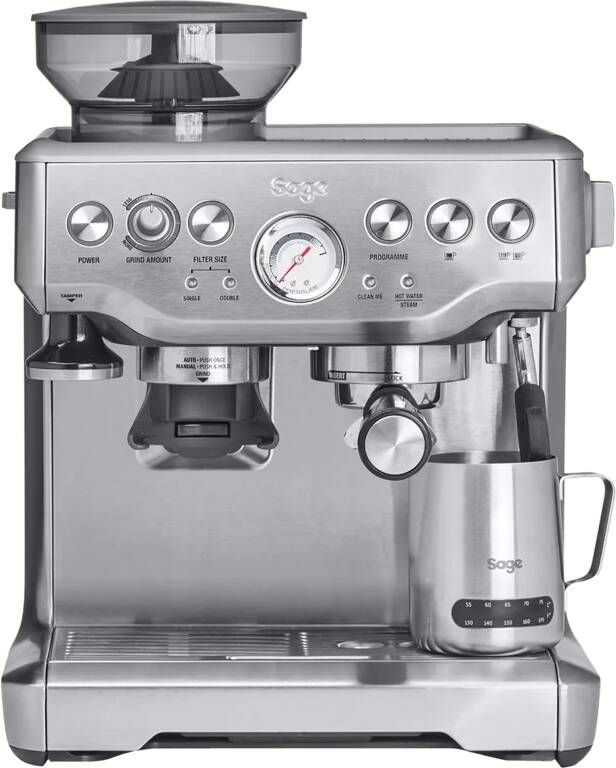 Sage THE BARISTA EXPRESS SES875BSS2EEU1A Espresso apparaat Grijs