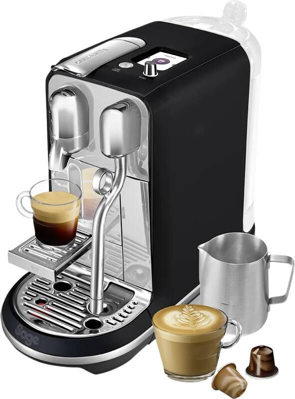 Sage Nespresso Creatista Plus SNE800BTR2ENL1 Koffiecupmachine Black Truffle (mat zwart)
