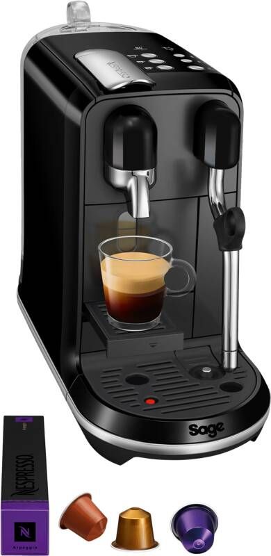 Sage Nespresso Creatista Uno SNE500BKS4ENL1 Koffiecupmachine Black Sesame (zwart)