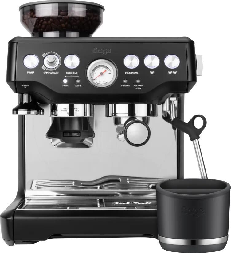 Sage Barista Express Black Truffle + uitklopbak