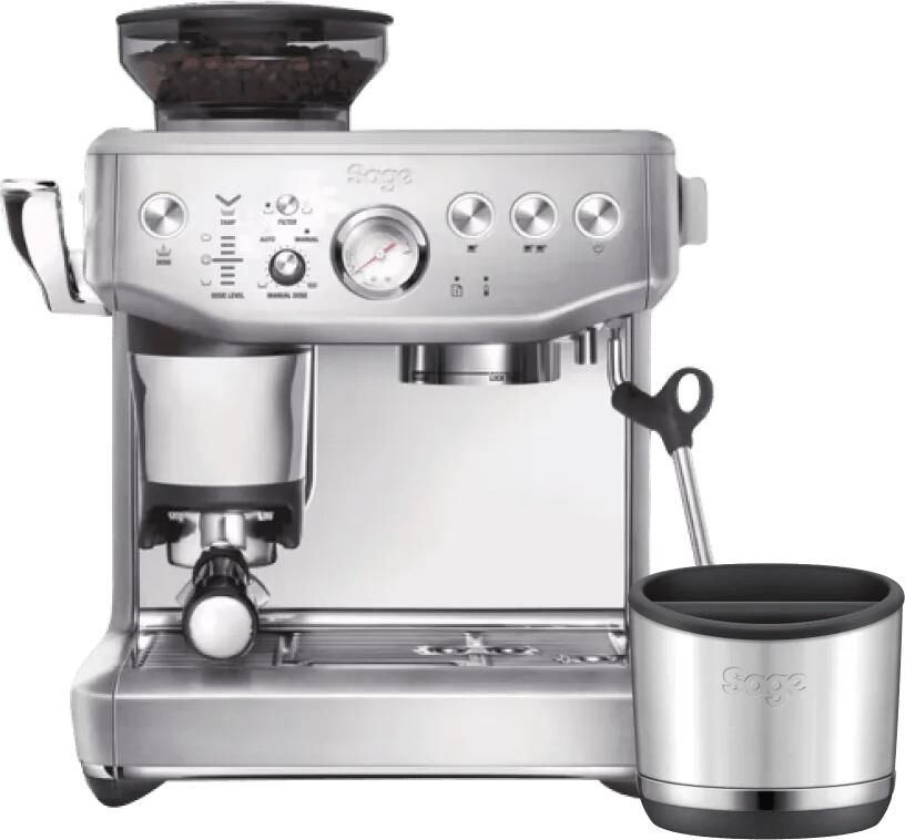 Sage Barista Express Impress Brushed Stainless Steel + uitklopbak