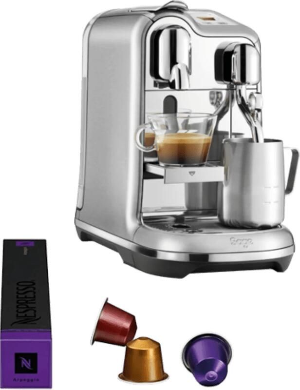 Nespresso Sage Creatista Pro Koffiecupmachine Stainless Steel