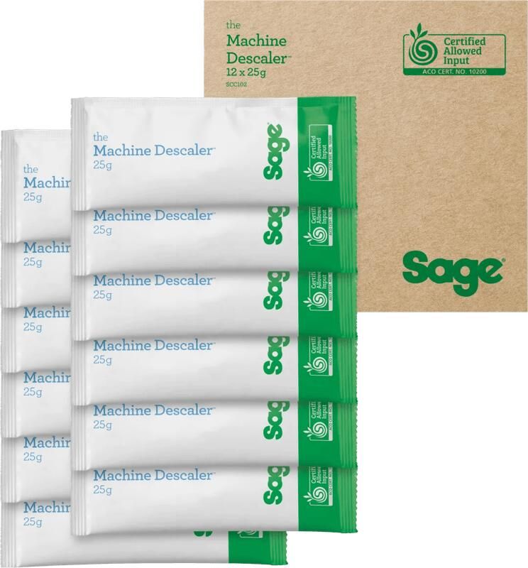 Sage Organic Ontkalker SCC102NEU0ZEU1 12-pack Koffie accessoire
