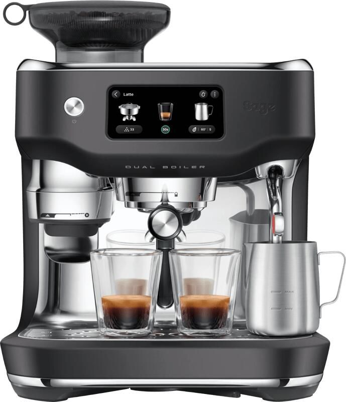 Sage Oracle Dual Boiler SES995BTR4EEU1 Espresso apparaat Zwart