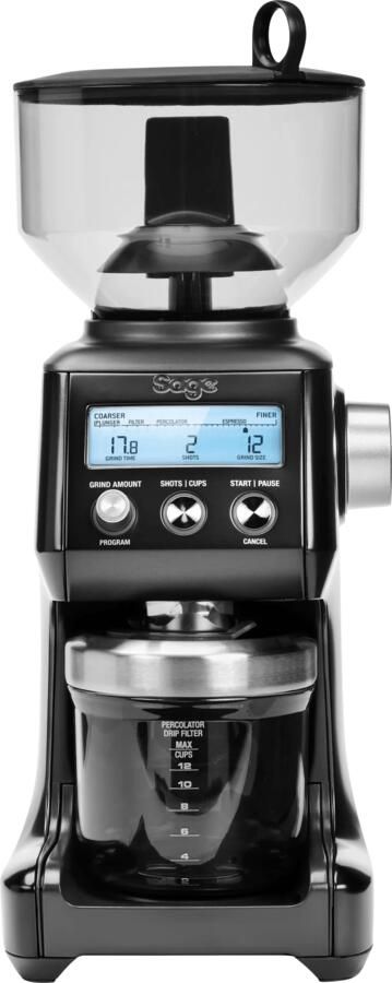 Sage the Smart Grinder™ Pro Black Stainless Steel bonenmaler