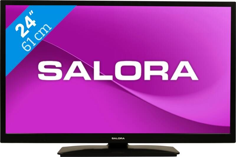 Salora 24MBA300 Android Smart TV 24 Inch HD Wifi Zwart