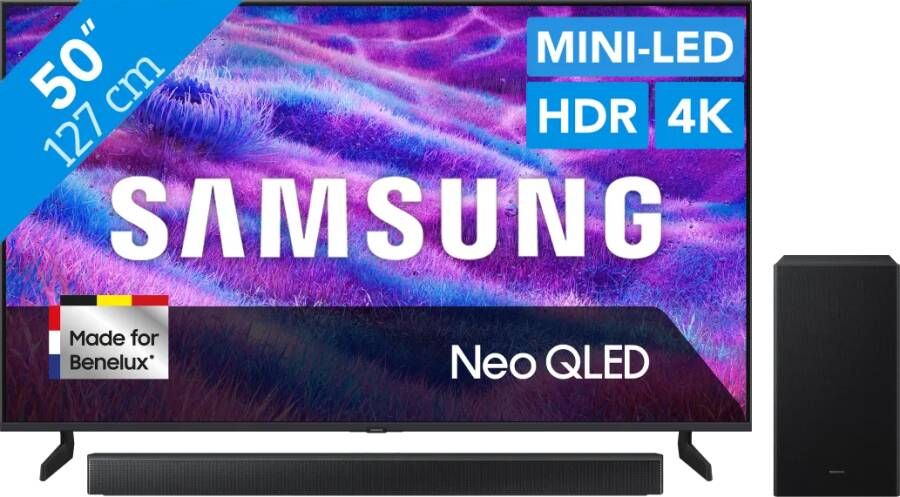 Samsung 50" Neo QLED QN82F 4K (2025) + HW-B66CF (2025)
