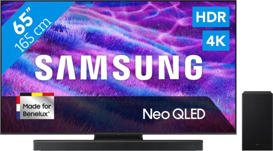 Samsung 65" Neo QLED QN82F 4K (2025) + HW-B750F (2025)