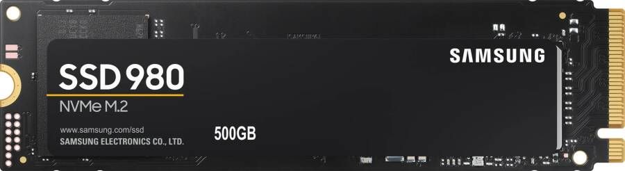 Samsung SSD 980 500GB NVMe M.2 | Interne SSD's | 8806090572227