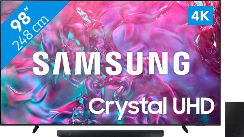 Samsung Crystal UHD 98DU9070 (2024) + Soundbar