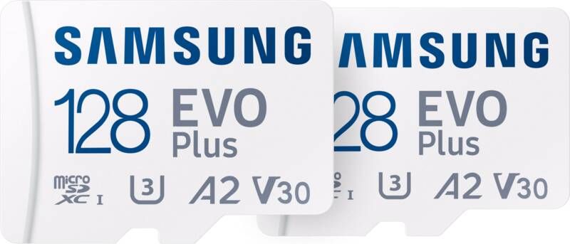 Samsung EVO Plus microSDXC 128GB Duo Pack