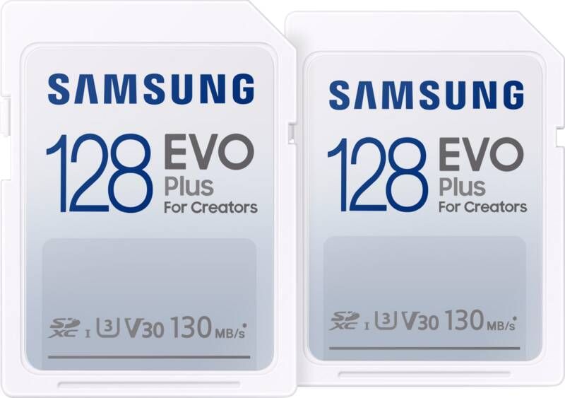 Samsung EVO Plus SDXC 128GB Duo Pack