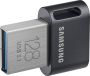 Samsung FIT Plus USB Stick 128GB USB-sticks Zwart - Thumbnail 1