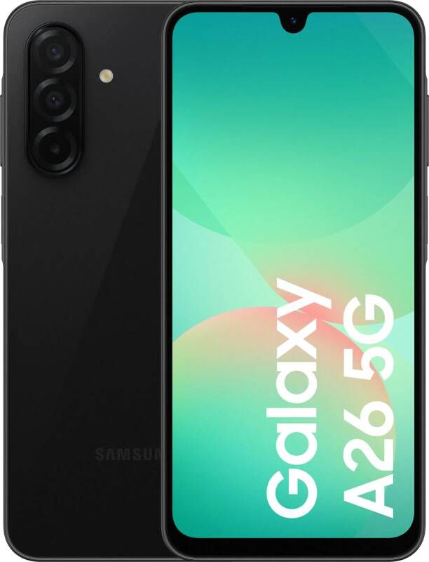 Samsung Galaxy A26 5G 128GB Zwart | Smartphones | 8806097072829