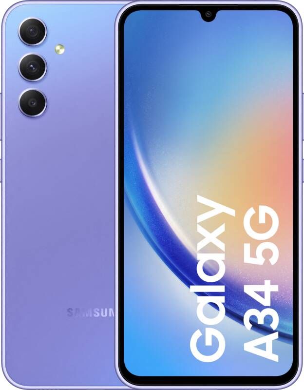Samsung Galaxy A34 5G 128GB Violet | Android smartphones | Telefonie&Tablet Smartphones | 8806094813883