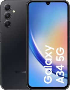 Samsung GALAXY A34 5G 256GB Smartphone Zwart