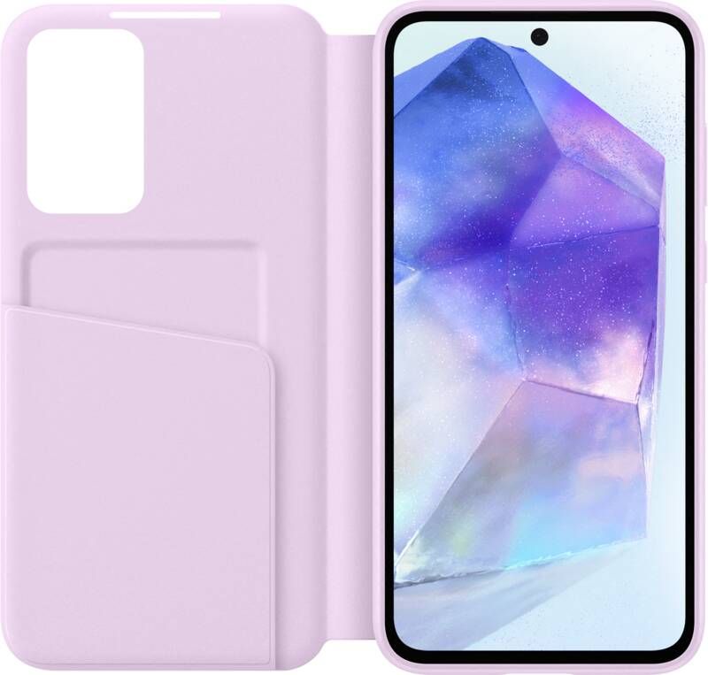 Samsung Smart View Wallet Case A55 Lavender | Telefoon hoesjes | 8806095546582