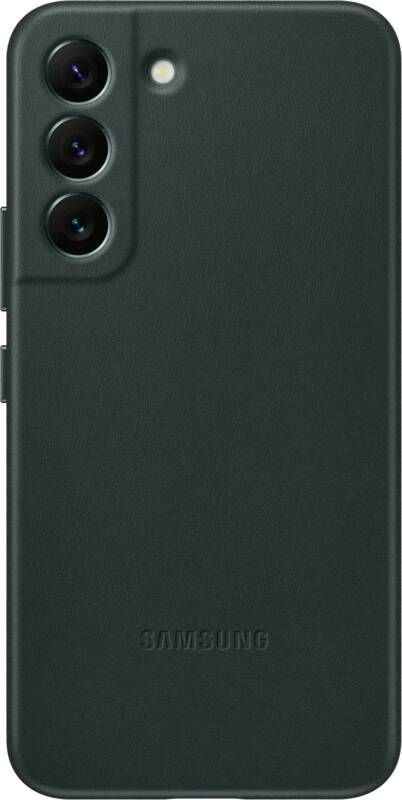 Samsung Galaxy S22 Back Cover Leer Groen