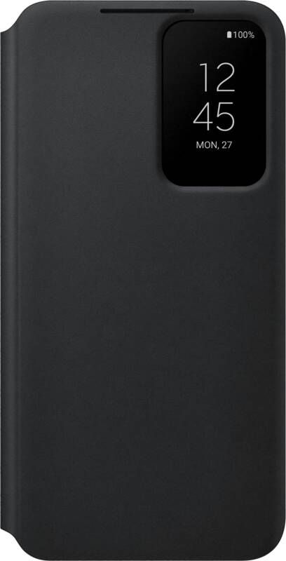 Samsung Galaxy S22 Smart Clear View Cover (Zwart)