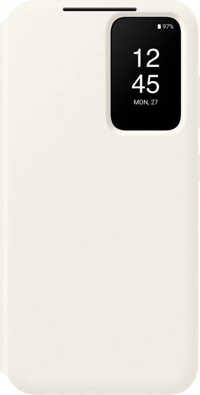 Samsung Galaxy S23 Clear View Book Case Creme