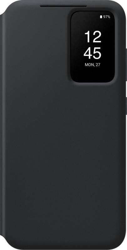 Samsung Galaxy S23 Clear View Book Case Zwart
