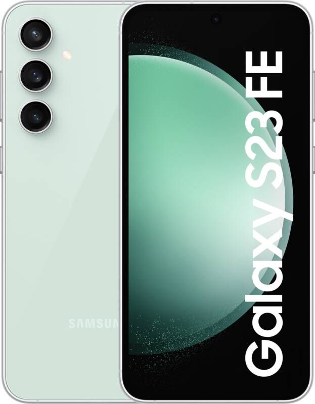 Samsung GALAXY S23 FE 5G 256GB Smartphone Groen