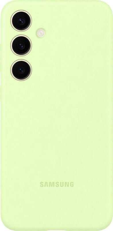 Samsung Galaxy S24 Plus Siliconen Back Cover Groen
