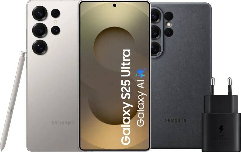 Samsung Galaxy S25 Ultra 256GB Grijs 5G + Accessoirepakket