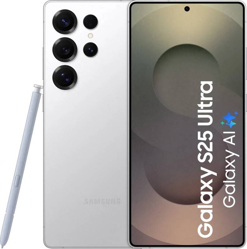 Samsung Galaxy S25 Ultra 5G 512GB Wit | Smartphones | 8806097022442