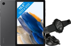 Samsung Galaxy Tab A8 128GB Wifi + 4G Grijs + Caliber Tablethouder
