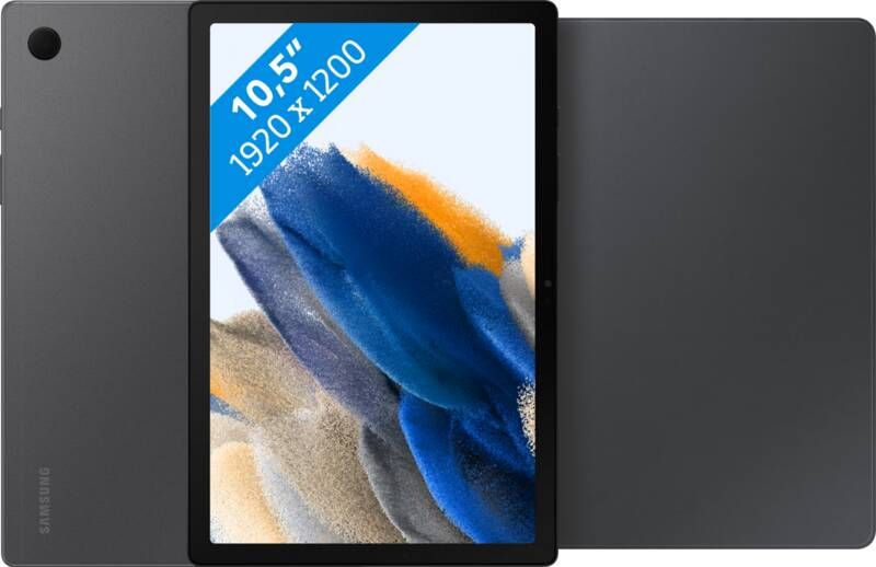 Samsung Galaxy Tab A8 64GB Wifi Grijs + Book Case Grijs