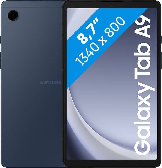 Samsung Galaxy Tab A9 (2023) 128GB Wifi Tablet Blauw
