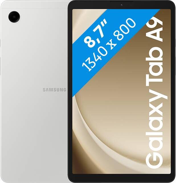 Samsung Galaxy Tab A9 (2023) 128GB Wifi Tablet Zilver