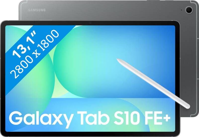 Samsung Galaxy Tab S10FE+ 5G 256GB Grijs | Smartphones tablets en meer | 8806097193654