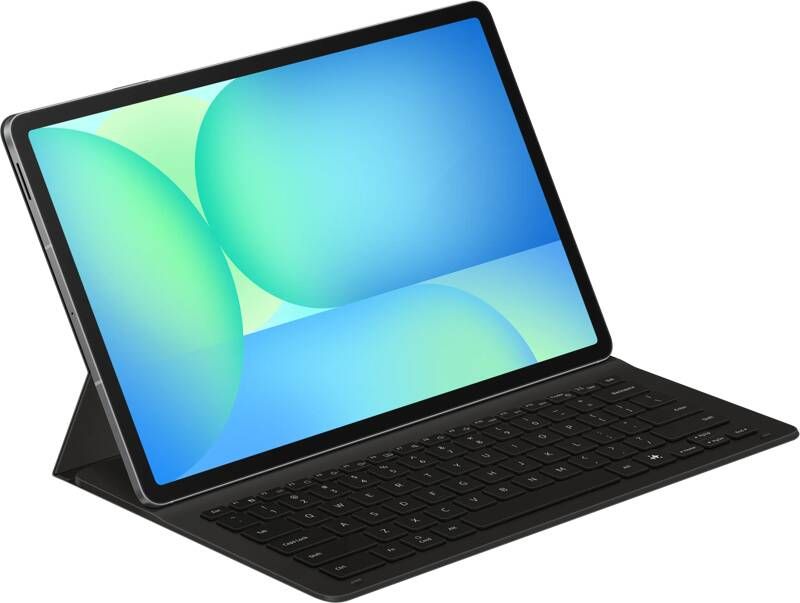 Samsung Galaxy Tab S10 FE Slim Toetsenbord Hoes QWERTY Zwart