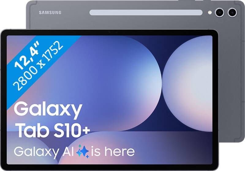 Samsung Galaxy Tab S10+ 5G 256GB Grijs | Android tablets | 8806095609614