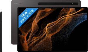 Samsung Galaxy Tab S8 Ultra 14.6 inch 512GB Wifi + 5G Grijs