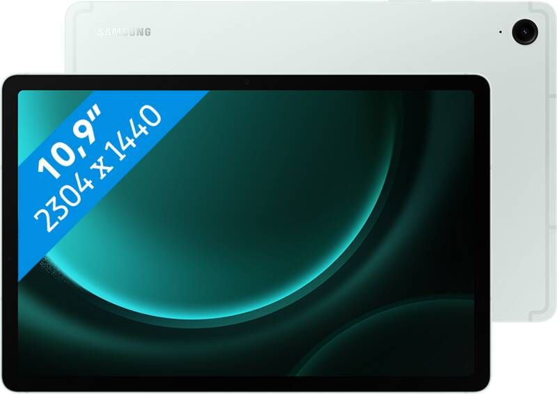 Samsung Galaxy Tab S9FE WiFi 128GB Groen | Android Tablets | Telefonie&Tablet Tablets | 8806095163277