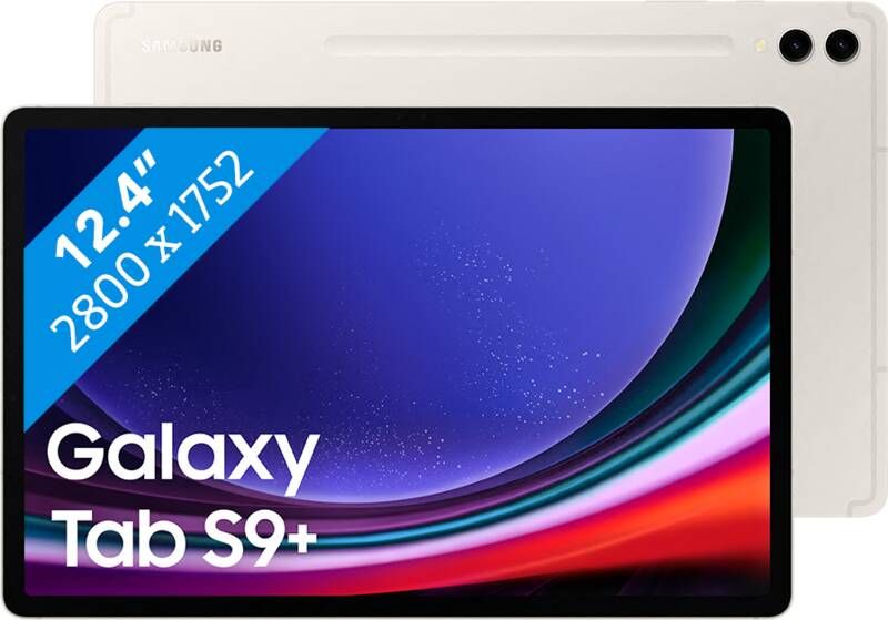 Samsung Galaxy Tab S9+ WiFi 512GB Beige | Android tablets | Telefonie&Tablet Tablets | 8806095069678