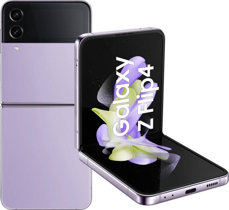 Samsung GALAXY Z FLIP 4 5G 128GB Smartphone Paars