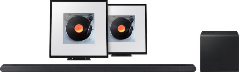 Samsung HW-S800D + Music Frame HW-LS60D (2-pack)